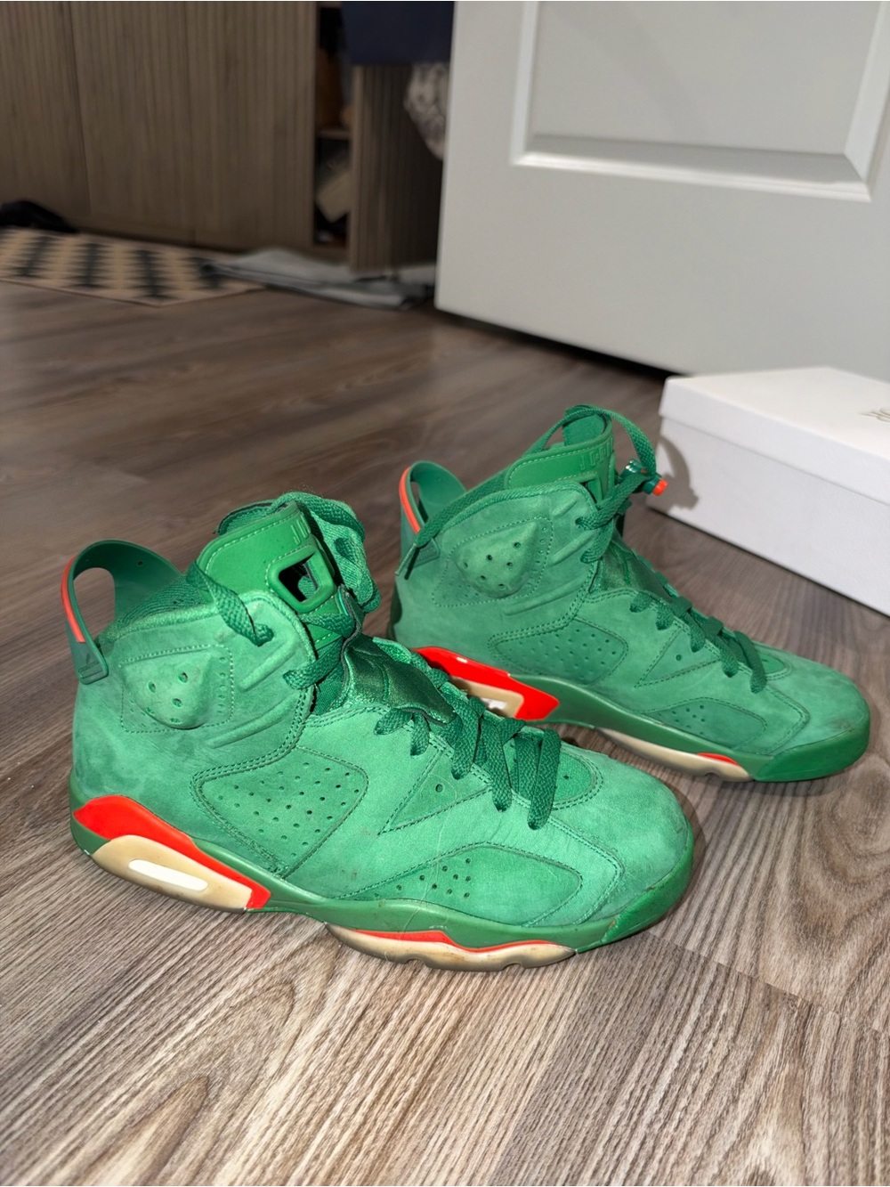Jordan Nike Gatorade Green Retro 6